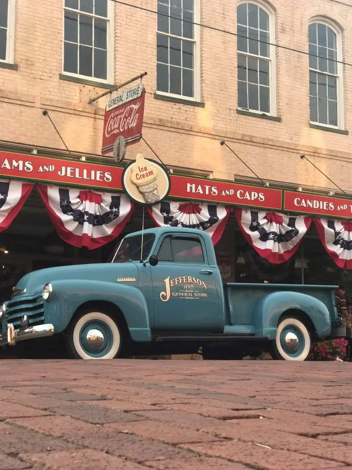 Photograph from the Facebook post “Jefferson, Texas today (Marion County)”