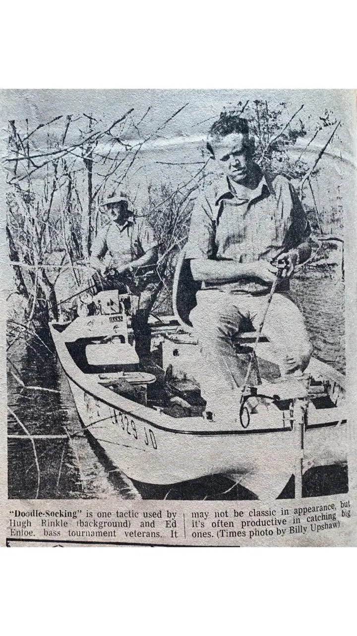 Photograph from the Facebook post “1970 on Toledo Bend”