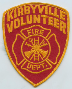 Kirbyville VFD patch, from Texas Portal to History