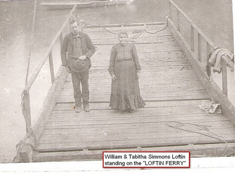 Near Evans, Louisiana., Loftin Ferry. From Lutherans Online.